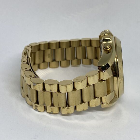 Michael Kors Bradshaw MK5605 Women Gold Stainless Steel Analog Dial Watch UC638 - Picture 12 of 12